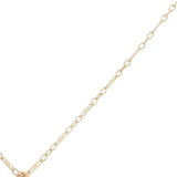 Collier doré onyx noire cabochon et scarabée doré 50 cm