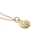 Collier doré escargot 42 cm