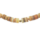 Beige shell anklet
