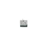 Charms argent 925 plaque carrée "amis pour la vie"