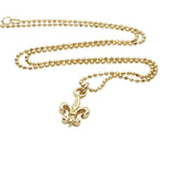 Collie doré fleur de lys 38 cm