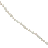 Collier doré soleil pierre de lune et zircons perles de culture 50 cm