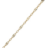 Collier doré pendentif ovale pierre de lune et cage 50 cm