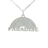 925 silver rainbow paradise necklace