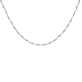 Collier doré avec duo labradorite 75 cm