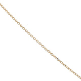 Collier doré petit scarabée en lapis lazulis 42 cm