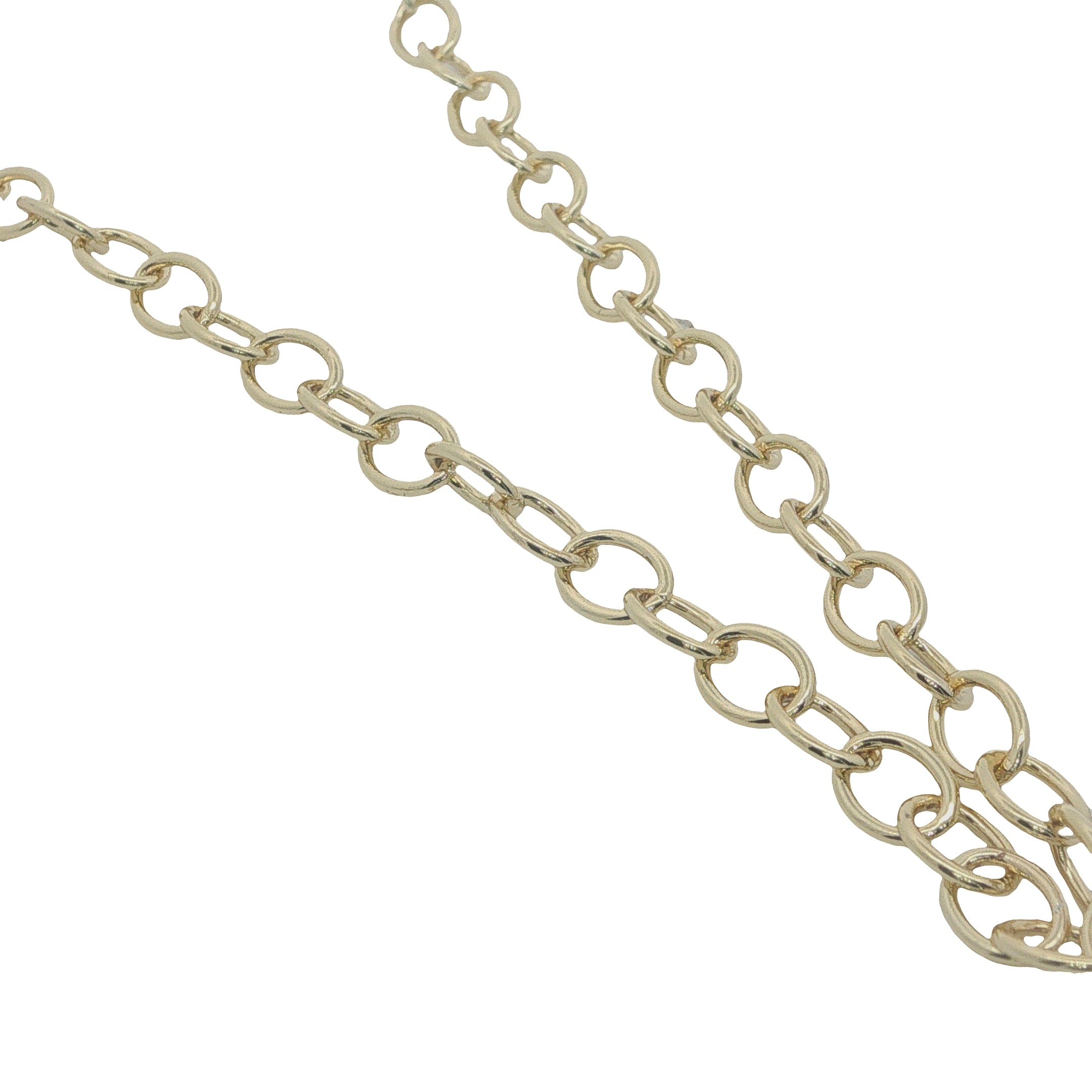 Collier doré fleur duo de prehnite et onyx verte 50 cm