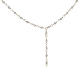 Collier doré base chapelet chaine rosary labradorite 46 cm