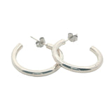 925 silver creoles 3mm