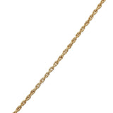 Collier doré médaille striée prehnite 60 cm