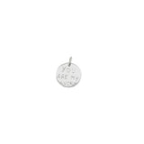 Charms argent 925 médaille "you are my lucky" avec étoiles