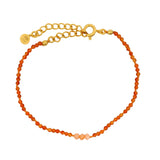 Gold and pearl bracelet