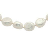 Collier doré avec perles de culture 40 cm