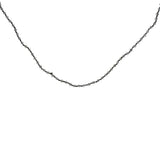 Collier fil et pierres labradorite