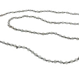 Collier fil et pierres labradorite