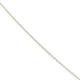 Collier doré trilogie multi pierres 42 cm