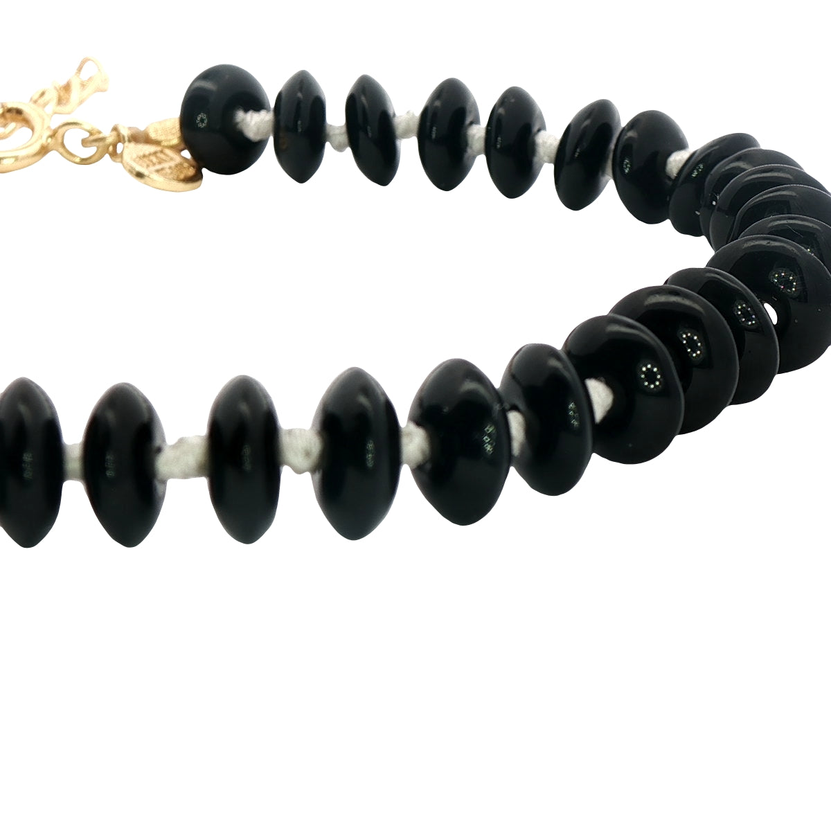 Wire and natural stone bracelet