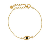 Openwork eye bracelet