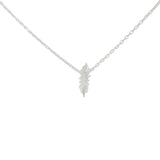 925 silver necklace with small openwork sun
