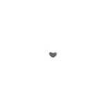 Boucle d'oreilles argent 925 petit coeur