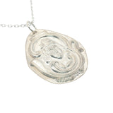 925 silver necklace and Indian divinity medal