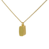 Golden necklace and lucky box