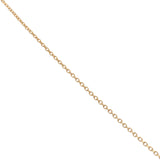 Collier doré médaille fleur labradorite et zircons 42 cm