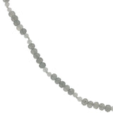 Collier doré en labradorite et pierre de lune 60 cm