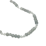 Collier doré en labradorite et pierre de lune 60 cm