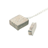 925 silver necklace and lucky box