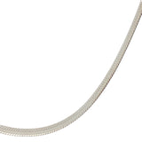 Collier en argent 925 maille miroir 42 cm