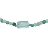 Bracelet doré en tourmaline bleue et apatite