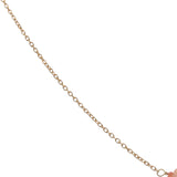 Gold choker necklace with natural stones