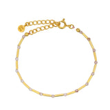 Braided bracelet and eye