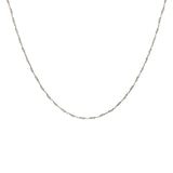 Collier doré avec duo labradorite 42 cm