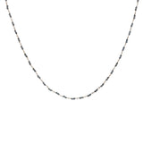 Collier doré avec duo iolite 42 cm