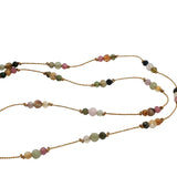Collier johri bazar pierre tissé