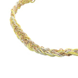 Braided cord and chain PM bracelets