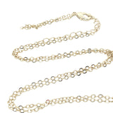 Collier doré piment rouge 50 cm