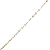 Collier doré soleil visage zircons 42 cm