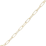 Collier doré labradorite ovale facettée 50 cm