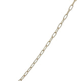 Collier doré plaque carrée 'je t'aime de + en +" 42 cm