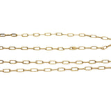 Collier doré triangle zircons 38 cm