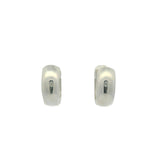 Mini 925 silver hoop earrings, 1.5cm wide
