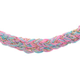 GM braided cord and chain bracelets