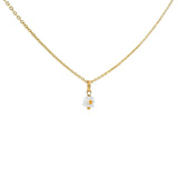 Collier doré petite marguerite