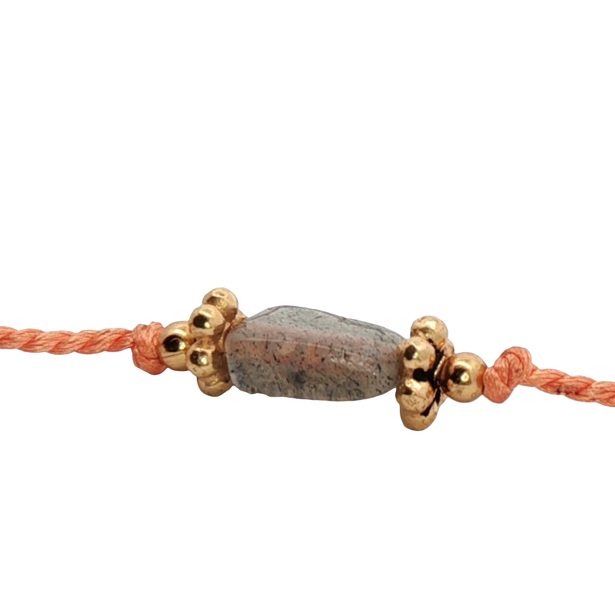 Bracelet cordon et pierre