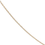 Collier doré étoile de David en nacre avec oeil 42 cm