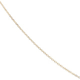 Collier doré petit oeil bleu et perle dorée 42 cm