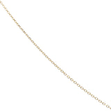 Collier doré coeur en nacre avec oeil et perle dorée 42 cm